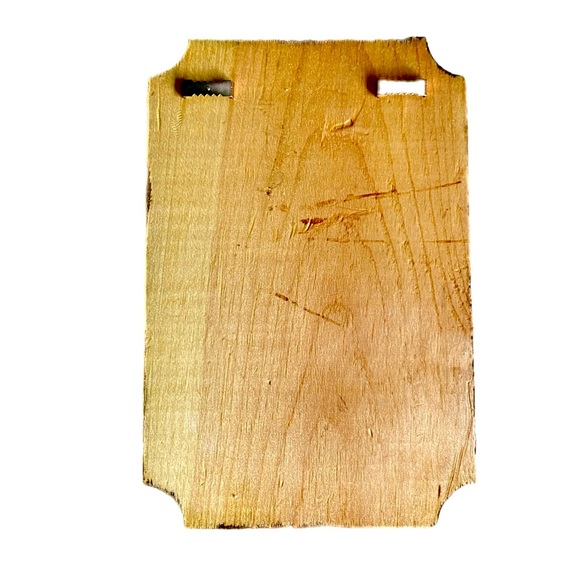 Handmade key holder, wood wall art pyrografy, deer theme - Picture 2 of 4